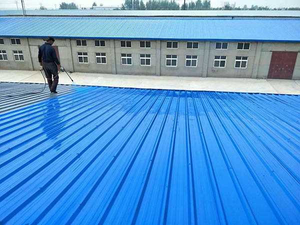 靖远 彩钢瓦喷漆翻新工业厂房、仓库